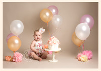 Baby girls Cake smash