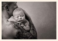 Newborn with Daddy